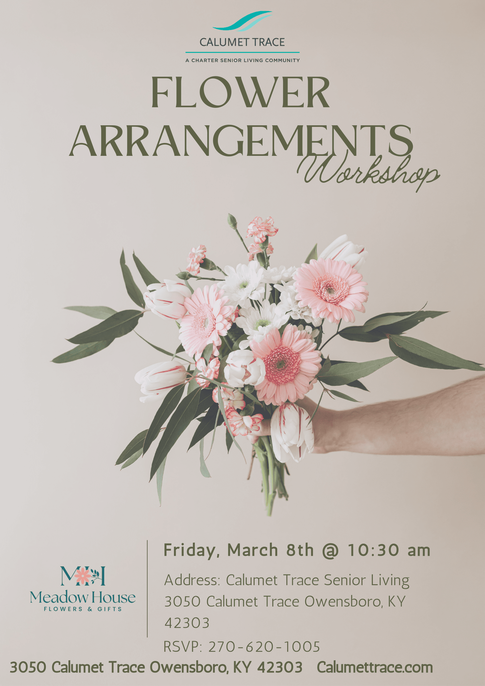 Flower Arrangements Workshop